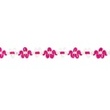 [082R-11535] [082R] Band Blomma (Fuchsia)