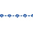[082R-11538] [082R] Band Blümchen (Kobalt)