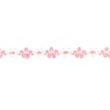 [082R-11542] [082R] Band Blümchen (Rosa)