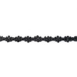 [083R-10486] [083R] Crocheted Flower Trim (Dark Blue)