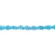 [083R-10492] [083R] Crocheted Flower Trim (Aqua)