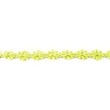 [083R-10493] [083R] Crocheted Flower Trim (Lime)