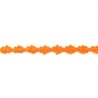 [083R-10495] [083R] Crocheted Flower Trim (Orange)