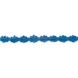 [083R-10496] [083R] Blümchenband Gehäkelt (Kobalt)