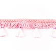 [086R-40654] [086R] Galon Pompon Franges (Rose Clair)