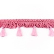 [086R-40655] [086R] Galon Pompon Franges (Rose)