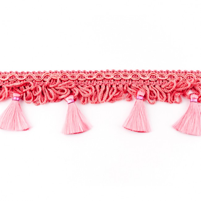 [086R] Galon Pompon Franges