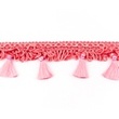 [086R-40669] [086R] Galon Pompon Franges (Abricot)