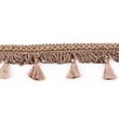 [086R-40670] [086R] Taśma z Frędzlami (Ciemna Taupe)