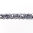 [091R-11174] [091R] Lace Rose Pearl (Grey)