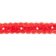 [091R-41648] [091R] Koronkowa Róża Perłowa (Czerwony)