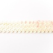 [094R-11263] [094R] Nastro Di Paillettes Elastico 30 mm (Bianco Sporco)