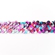 [095R-30158] [095R] Stretchable Sequin Trim 30 mm (Purple)