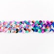 [095R-30159] [095R] Stretchable Sequin Trim 30 mm (Cobalt)