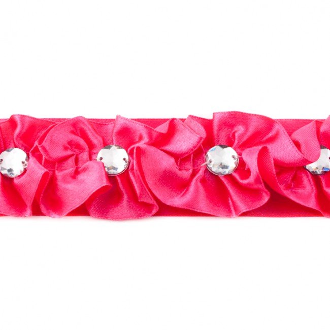 [096R] Satin Ribbon With Stone