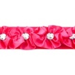 [096R-11450] [096R] Nastro Di Raso Con Pietra (Fucsia)