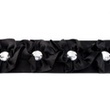 [096R-11451] [096R] Nastro Di Raso Con Pietra (Nero)