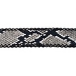 [115R-42656] [115R] Pelle Con Flock Stampato Cucito (Serpenti)