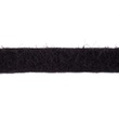 [116R-42653] [116R] Knitted Plush Ribbon (Black)