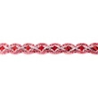 [117R-10515] [117R] Zweifarbig Paillettenband (Rot)