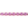[117R-10517] [117R] 2-färgat paljettband (Fuchsia)