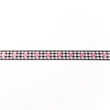 [118R-11205] [118R] Ruban Carreau Avec Coeur (Rose)