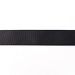 [123R-11700] [123R] Rib Ribbon Uni 25 mm (Black)