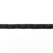 [127R-11721] [127R] Cotton Lace Colour Line (Black)