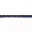[127R-11756] [127R] Nastro Pizzo Di Cotone Colour Line (Blu Scuro)