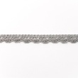 [128R-11742] [128R] Baumwollspitze Colour Line (Dunkel Grau)
