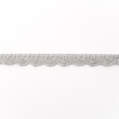 [128R-11743] [128R] Cotton Lace Colour Line (Light Grey)