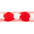 [129R-11760] [129R] Flower On Tulle (Red)