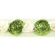 [129R-11761] [129R] Flower On Tulle (Olive Green)