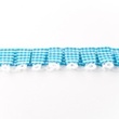 [131R-11788] [131R] Ruitjesband (Aqua)
