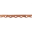 [132R-42686] [132R] Läderband med nitar (Brons)