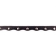 [132R-42687] [132R] Ruban Cuir Avec Studs (Noir)