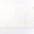 [137R-28001] [137R] Franje Band Suède 12 cm (Wit)