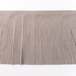 [137R-28011] [137R] Ruban Frange Suèdine 12 cm (Gris)