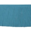 [137R-43133] [137R] Fringe Trim Suede 12 cm (Petrol)