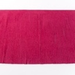 [137R-50005] [137R] Fransband Läder 12 cm (Mörk Fuchsia)