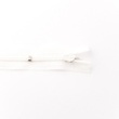 [138R-11901] [138R] Cerniera Lampo Invisible Regolabile 25 cm (Bianco Sporco)