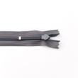 [139R-11933] [139R] Reißverschluss Nahtverdeckt Verstellbar (60 cm) (Dunkel Grau)