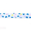 [142R-30217] [142R] Schrägband Bedruckt, 3 m Pro Bündel (Mittel Blau)