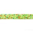 [142R-30223] [142R] Bias Binding Printed, 3 m a Bunch (Light Lime)