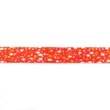 [142R-30224] [142R] Schrägband Bedruckt, 3 m Pro Bündel (Knallig Rot)
