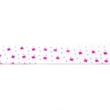 [142R-30225] [142R] Bias Binding Printed, 3 m a Bunch (Biały)