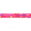 [142R-30230] [142R] Bias Binding Printed, 3 m a Bunch (Fuchsia)