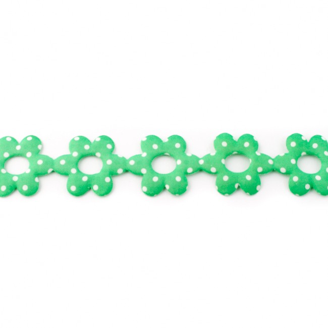 [143R] Flower Dot With Fiberfill