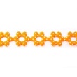 [143R-30195] [143R] Flower Dot With Fiberfill (Oranžová)