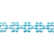 [144R-30183] [144R] Fiore Rombo Con Fiberfill (Acqua)